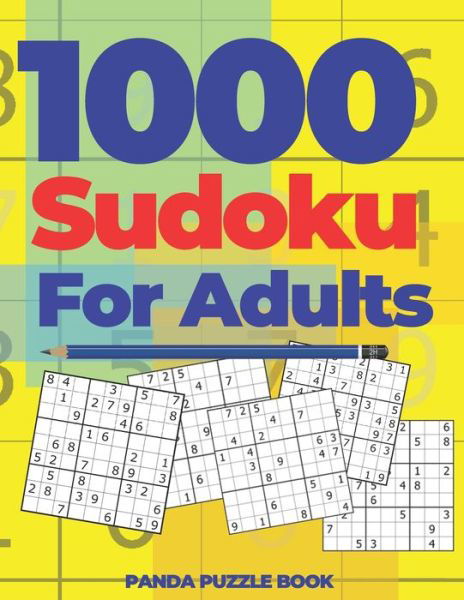 1000 Sudoku For Adults - Panda Puzzle Book - Książki - Independently Published - 9798600021266 - 17 stycznia 2020