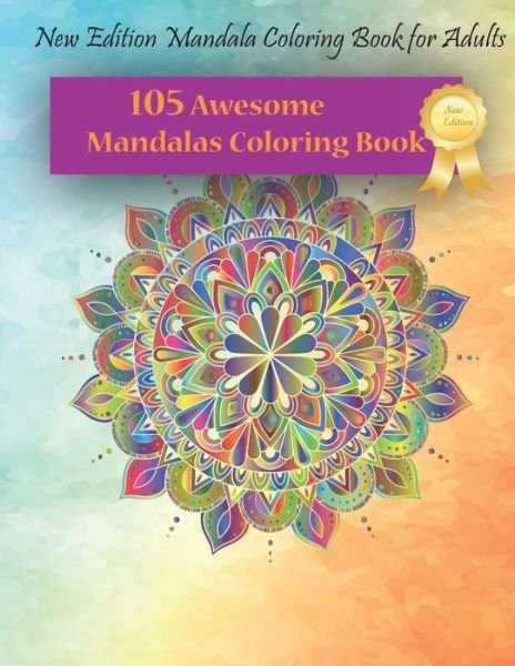Cover for Yogamanda · 105 Awesome Mandalas Coloring Book (Paperback Bog) (2020)