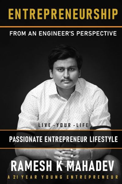 Cover for Ramesh K Mahadev · ENTREPRENEURSHIP from an Engineer Prospective (Paperback Book) (2020)