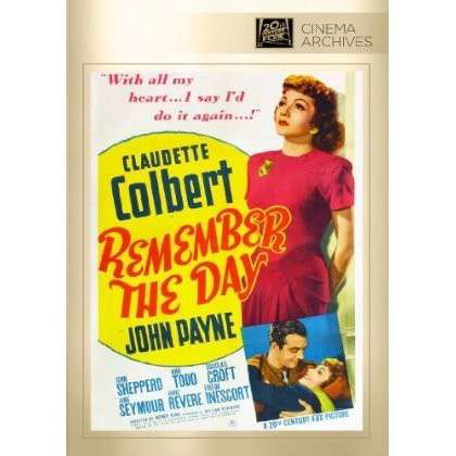 Cover for Remember the Day (DVD) (2013)