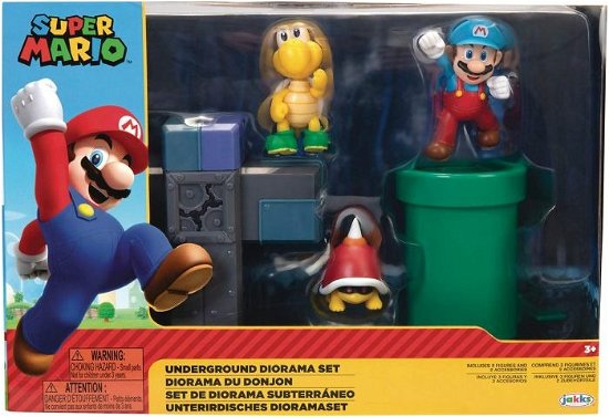 Super Mario · World of Nintendo Super Mario Diorama Set Undergro (Spielzeug)  (2023)