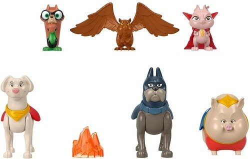 Cover for DC League of Superpets deletedFigure Multipack Toys (MERCH)