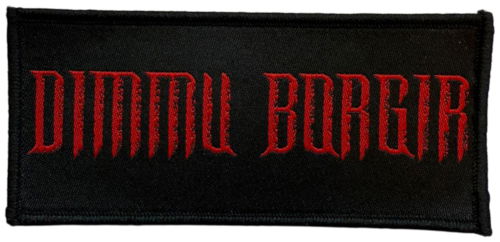 Cover for Dimmu Borgir · Patch Logo Red (4,5 x 9,7 cm) (MERCH) (2025)