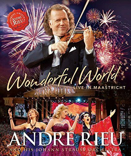 Cover for Andre Rieu · Wonderful World - Live in Maastricht (Blu-Ray) (2015)