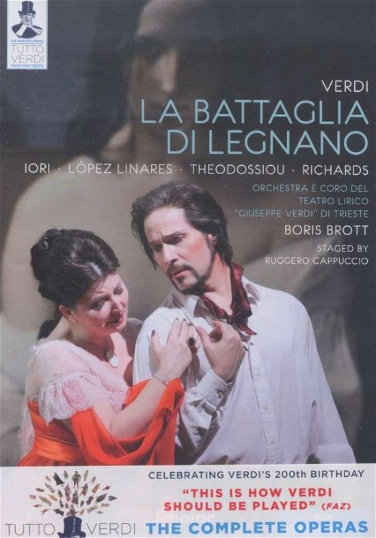 Cover for Brottioritheodossiou · Verdila Battaglia Di Legnano (DVD) (2013)