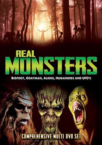 Cover for Real Monsters: Bigfoot Goatman Aliens Humanoids (DVD) (2016)