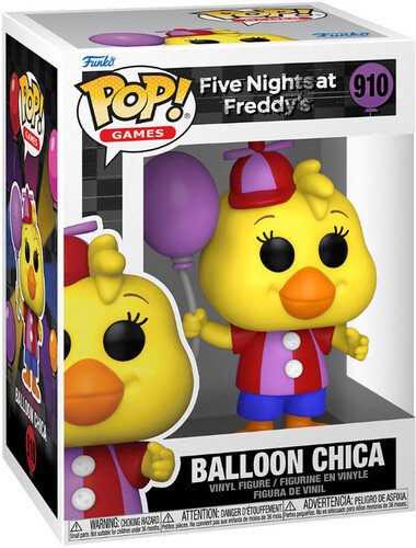 Five Nights at Freddy's - Balloon Chica - Funko Pop! Games: - Fanituote - Funko - 0889698676267 - sunnuntai 5. helmikuuta 2023