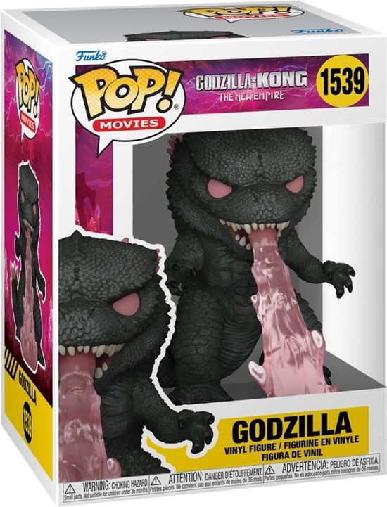 Pop Movies Godzilla X Kong Godzilla with Heat Ray - Pop Movies Godzilla X Kong - Produtos - Funko - 0889698759267 - 27 de março de 2024