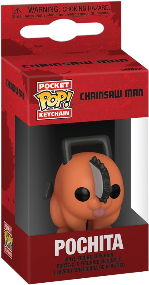 Funko Keychain Chainsaw Man Pochita - Keychain Chainsaw Man - Merchandise - Funko - 0889698803267 - August 16, 2024