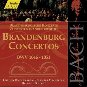 Cover for Rilling,helmuth / Oregon Bach Fe · BACH: Brandenburgische Konzert (CD) (1999)