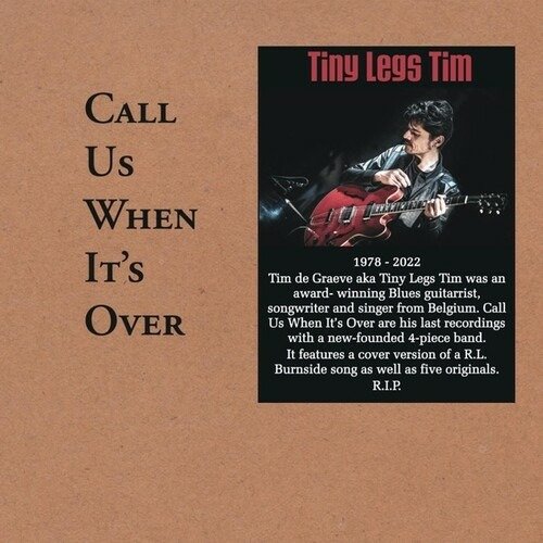 Cover for Tiny Legs Tim · Call Us When It's Over (CD) (2022)