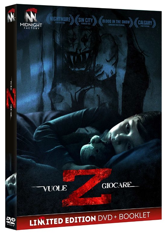 Cover for Sara Canning,sean Rogerson,keegan Connor Tracy · Z Vuole Giocare (Dvd+booklet) (DVD) (2021)