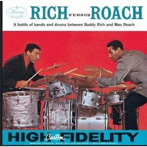 Cover for Buddy Quintet ; Max Roach Rich · Rich Versus Roach (CD) (2018)