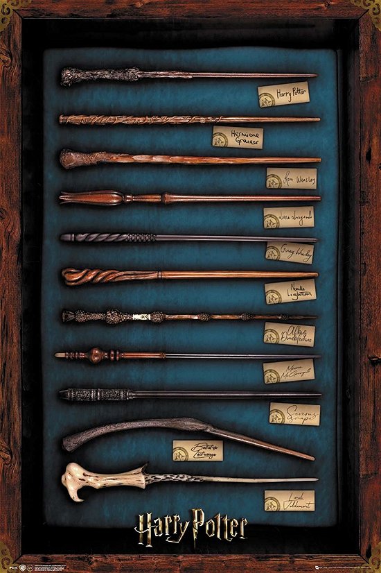 HARRY POTTER - Poster 61X91 - Wands - Poster - Maxi - Merchandise - HARRY POTTER - 5028486415267 - October 1, 2019