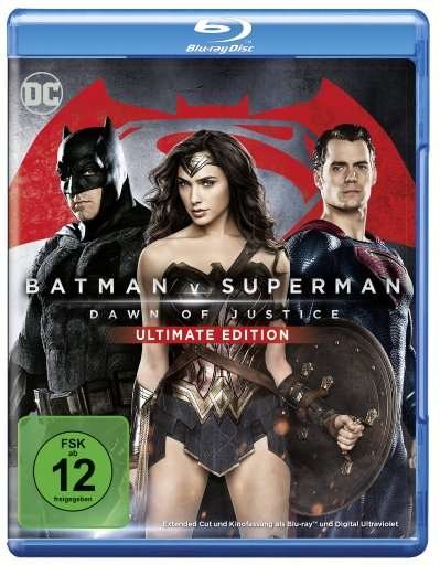 Cover for Ben Affleck,henry Cavill,amy Adams · Batman V Superman: Dawn of Justice (Blu-ray) (2016)
