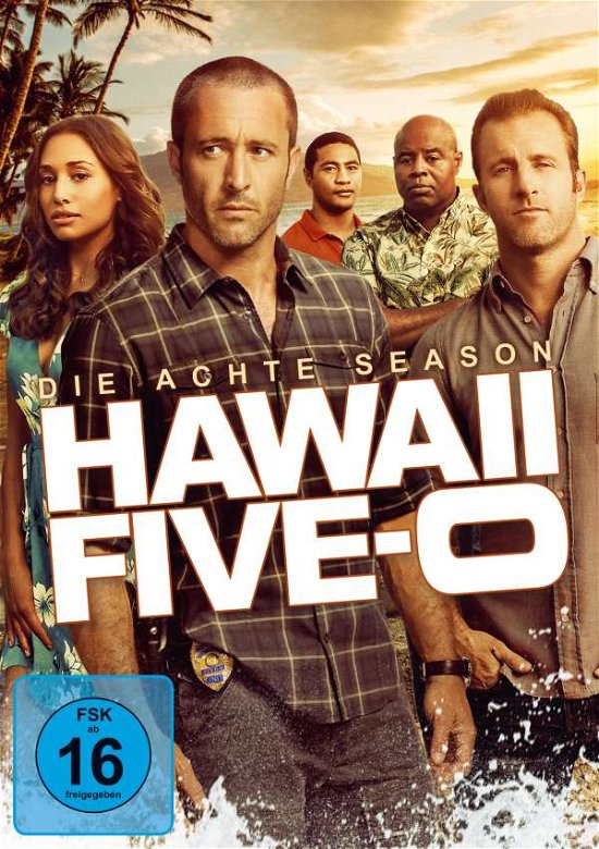 Cover for Alex Oloughlin,scott Caan,meaghan Rath · Hawaii Five-0 (2010) - Season 8 (DVD) (2019)