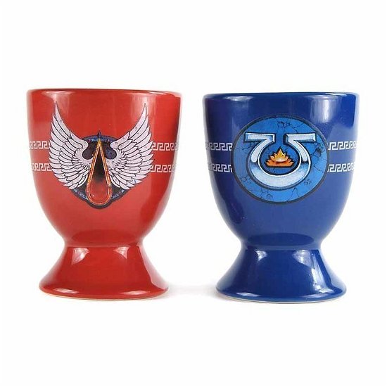 Egg Cup Set of 2 Warhammer Chapter - Warhammer - Marchandise - HALF MOON BAY - 5055453453267 - 