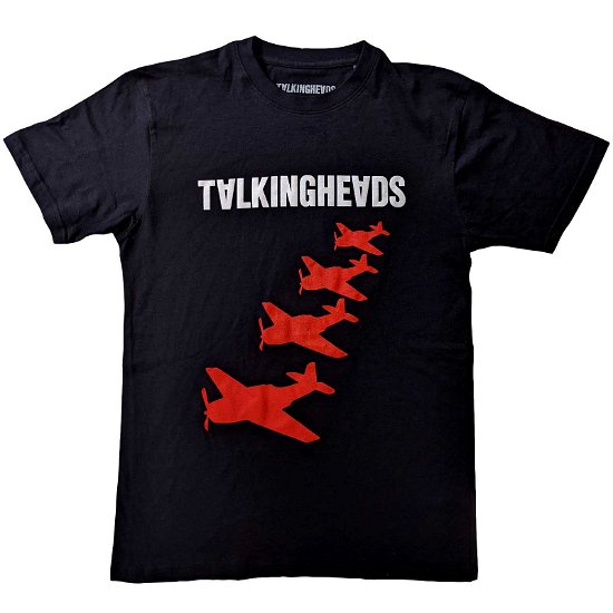 Talking Heads Unisex T-Shirt: 4 Planes - Talking Heads - Produtos -  - 5056561081267 - 