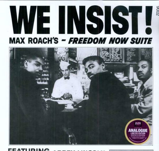 Cover for Max Roach · We Insist - Freedom Now Suite (LP) [180 gram edition] (2022)