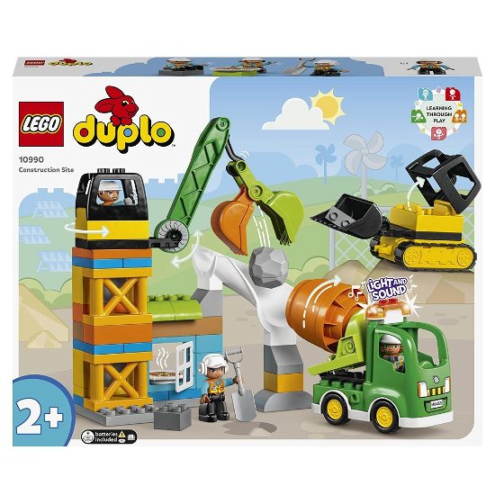 Cover for Lego Duplo · Duplo Baustelle mit Baufahrzeugen (Leksaker)