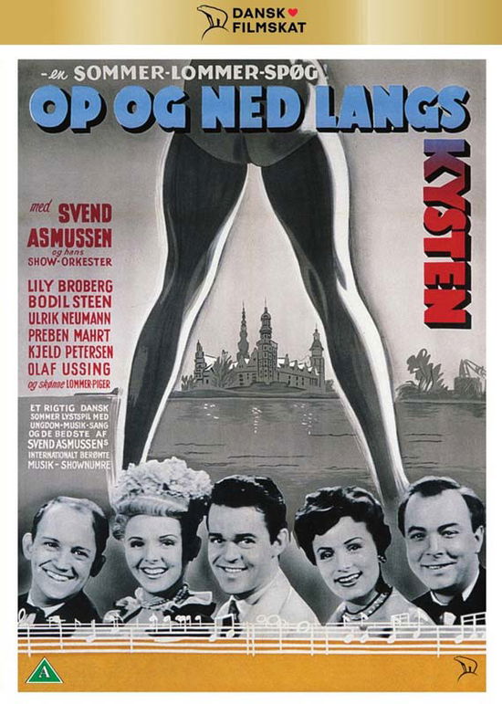 Cover for Op og Ned Langs Kysten (DVD) (2021)