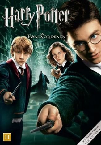 Cover for Harry Potter · Fønixordenen (5) (DVD) (2007)