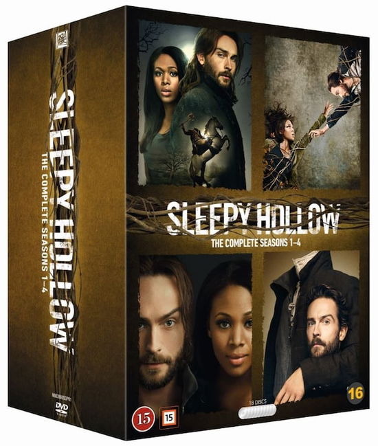 Sleepy Hollow Complete Box (Seasons 1-4) (DVD) (2021)