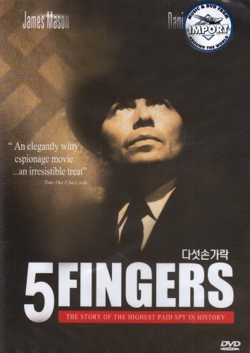 Cover for 5 Fingers · 5 Fingers (1952) (DVD) (2008)