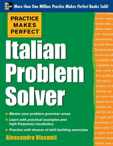 Cover for Alessandra Visconti · Practice Makes Perfect Italian Problem Solver (Paperback Book) [Ed edition] (2014)