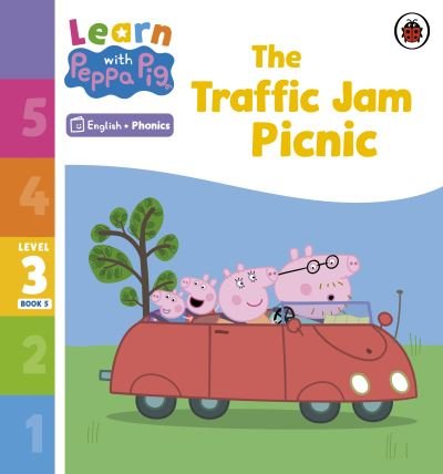 Cover for Peppa Pig · Learn with Peppa Phonics Level 3 Book 5 – The Traffic Jam Picnic (Phonics Reader) - Learn with Peppa (Pocketbok) (2023)