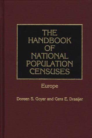 Cover for Doreen S. Goyer · The Handbook of National Population Censuses: Europe (Hardcover Book) (1992)