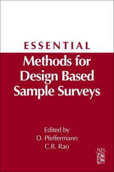 Cover for Pfeffermann, Danny (Department of Statistics, Hebrew University, Israel) · Essential Methods for Design Based Sample Surveys (Taschenbuch) (2016)