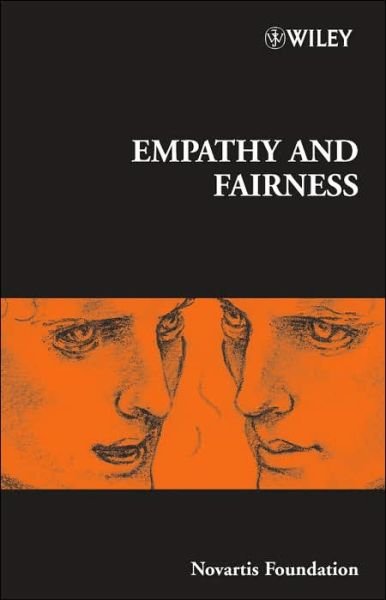 Cover for Novartis · Empathy and Fairness - Novartis Foundation Symposia (Hardcover Book) (2006)