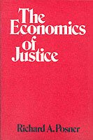Cover for Richard A. Posner · The Economics of Justice (Pocketbok) (1983)