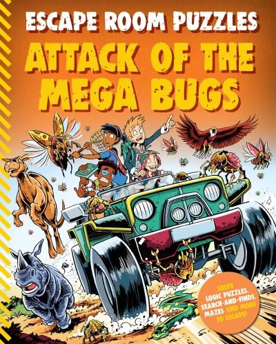 Cover for Kingfisher · Escape Room Puzzles: Attack of the Mega Bugs - Escape Room Puzzles (Paperback Bog) (2023)