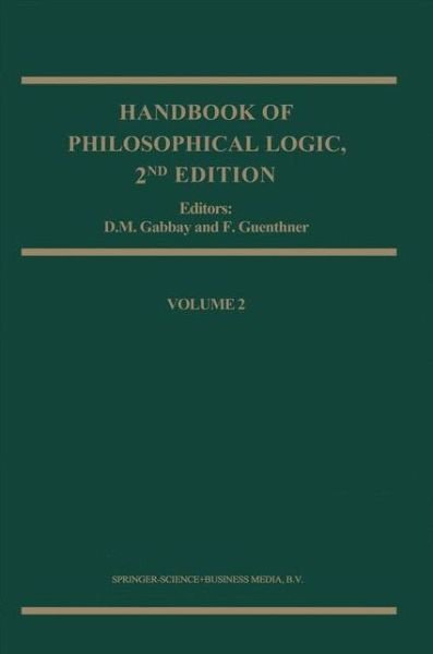 Cover for Dov M Gabbay · Handbook of Philosophical Logic - Handbook of Philosophical Logic (Innbunden bok) [2nd ed. 2001 edition] (2001)