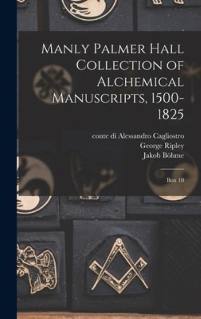 Cover for Manly P. 1901-1990 Hall · Manly Palmer Hall Collection of Alchemical Manuscripts, 1500-1825 (Book) (2022)