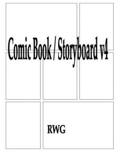 Cover for Rwg · Comic Book / Storyboard v4 (Pocketbok) (2019)