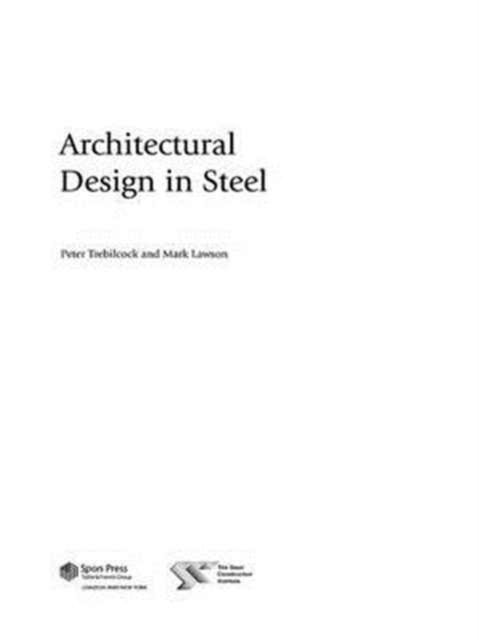 Cover for Mark Lawson · Architectural Design in Steel (Hardcover Book) (2016)