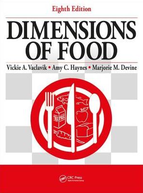 Cover for Vaclavik, Vickie A., Ph.D. · Dimensions of Food (Paperback Book) (2018)