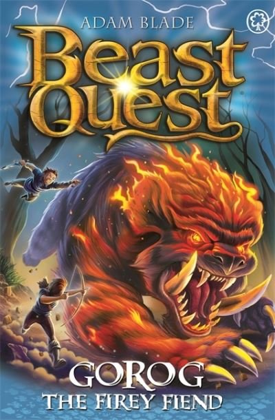 Cover for Adam Blade · Beast Quest: Gorog the Fiery Fiend: Series 27 Book 1 - Beast Quest (Paperback Bog) (2021)