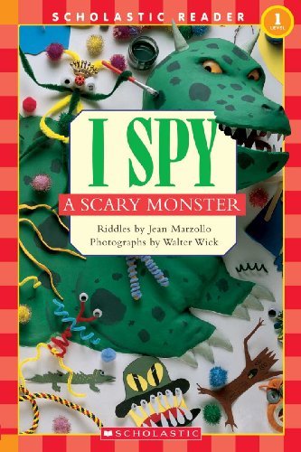 Cover for Jean Marzollo · I Spy a Scary Monster (Turtleback School &amp; Library Binding Edition) (I Spy (Prebound)) (Hardcover Book) (2005)
