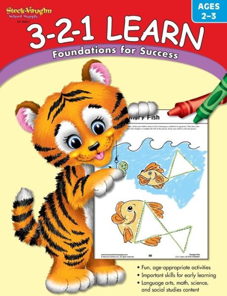 Cover for Diane Jasinski · 3-2-1 Learn, Ages 2-3: Foundations for Success (Paperback Book) (2008)