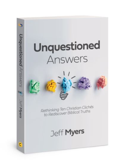 Cover for Dr Jeff Myers · Unquestioned Answers (Paperback Book) (2020)