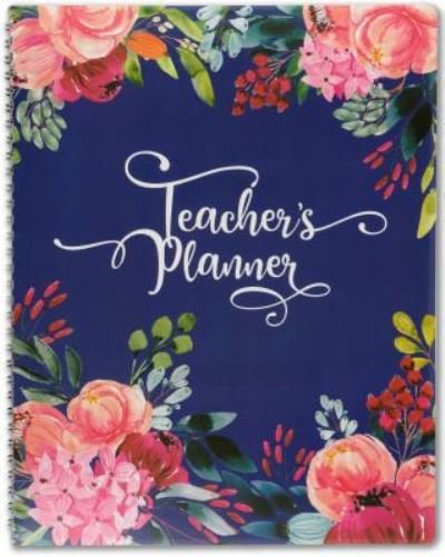 Cover for Inc Peter Pauper Press · Teacher's Lesson Planner Floral (Book) (2019)