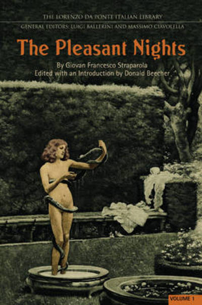 Cover for The Pleasant Nights - Volume 1 - Lorenzo Da Ponte Italian Library (Hardcover Book) (2012)