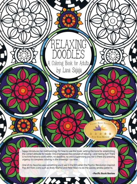 Cover for Lana Sajaja · Relaxing Doodles (Paperback Book) (2015)