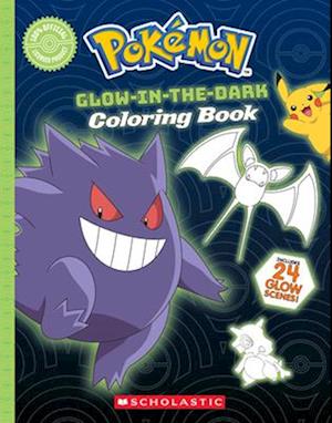Pokemon Glow-In-The-Dark Coloring Book - Scholastic - Books - - 9781546131267 - July 15, 2025
