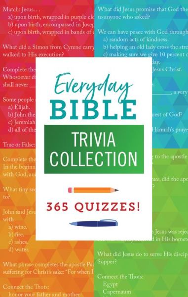 Everyday Bible Trivia Collection - Compiled By Barbour Staff - Książki - Barbour Publishing - 9781636094267 - 1 grudnia 2022