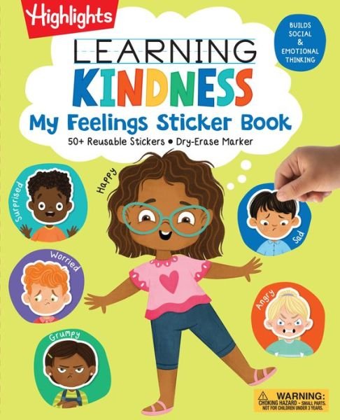Cover for Highlights · Learning Kindness My Feelings Sticker Book - Highlights Learning Kindness (Paperback Bog) (2023)